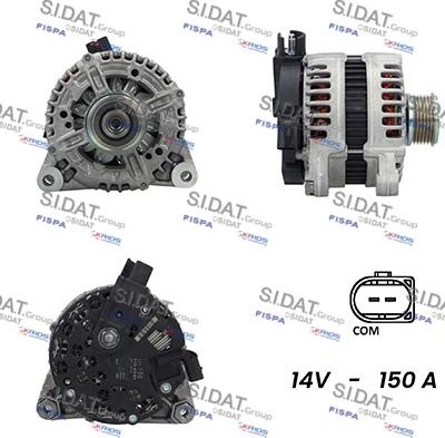 Sidat A12BH1048A2 - Generator alexcarstop-ersatzteile.com