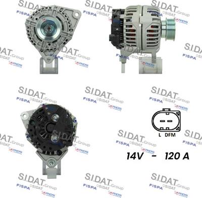 Sidat A12BH1021 - Generator alexcarstop-ersatzteile.com