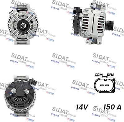 Sidat A12BH1131AS - Generator alexcarstop-ersatzteile.com