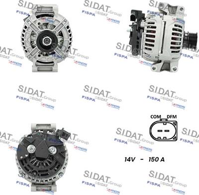 Sidat A12BH1131 - Generator alexcarstop-ersatzteile.com