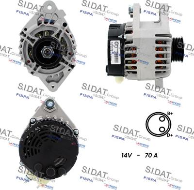 Sidat A12DE0494A2 - Generator alexcarstop-ersatzteile.com