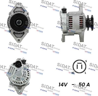 Sidat A12DE0492A2 - Generator alexcarstop-ersatzteile.com