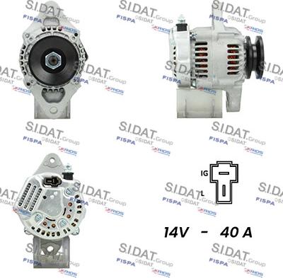 Sidat A12DE0449A2 - Generator alexcarstop-ersatzteile.com