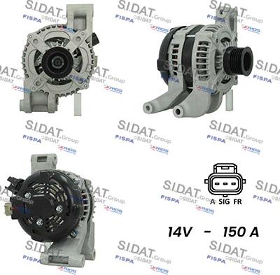 Sidat A12DE0586A2 - Generator alexcarstop-ersatzteile.com