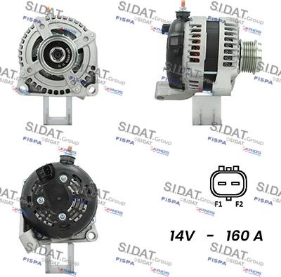 Sidat A12DE0604A2 - Generator alexcarstop-ersatzteile.com