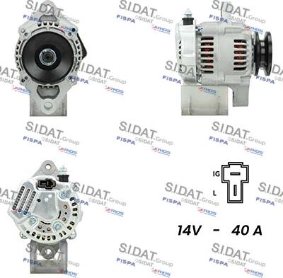 Sidat A12DE0091A2 - Generator alexcarstop-ersatzteile.com