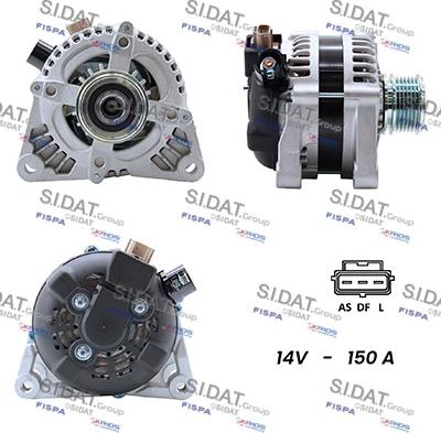 Sidat A12DE0006A2 - Generator alexcarstop-ersatzteile.com