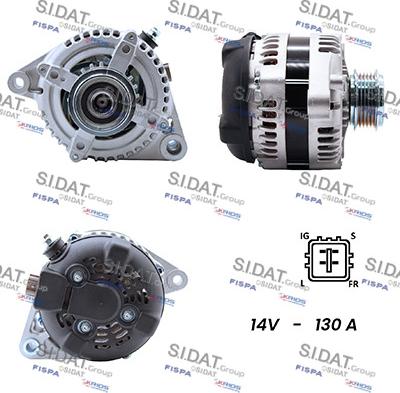 Sidat A12DE0118A2 - Generator alexcarstop-ersatzteile.com