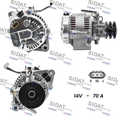 Sidat A12DE0331A2 - Generator alexcarstop-ersatzteile.com