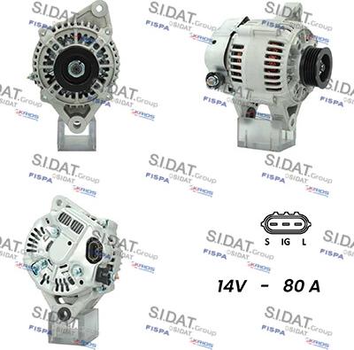 Sidat A12DE0233A2 - Generator alexcarstop-ersatzteile.com