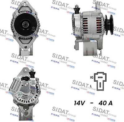 Sidat A12DE0723A2 - Generator alexcarstop-ersatzteile.com