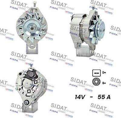 Sidat A12DE1115A2 - Generator alexcarstop-ersatzteile.com