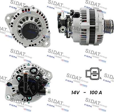 Sidat A12HT0463A2 - Generator alexcarstop-ersatzteile.com