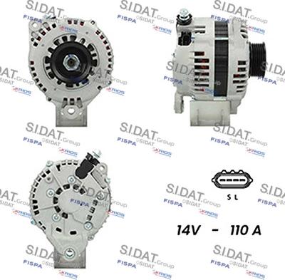 Sidat A12HT0476A2 - Generator alexcarstop-ersatzteile.com