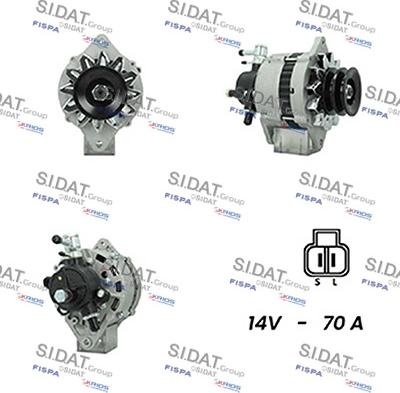 Sidat A12HT0160A2 - Generator alexcarstop-ersatzteile.com