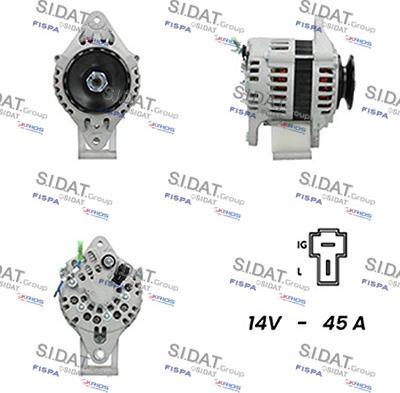 Sidat A12HT0117A2 - Generator alexcarstop-ersatzteile.com