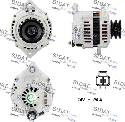 Sidat A12HT1277A2 - Generator alexcarstop-ersatzteile.com