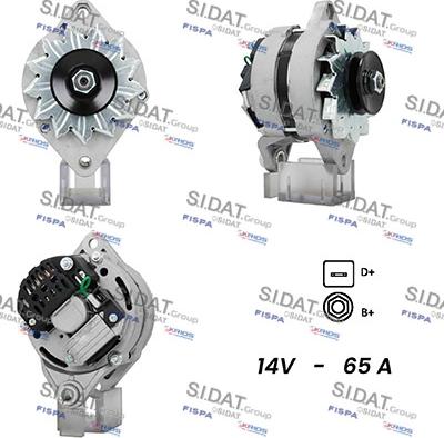 Sidat A12MA0542A2 - Generator alexcarstop-ersatzteile.com