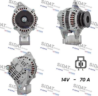 Sidat A12MH0464A2 - Generator alexcarstop-ersatzteile.com