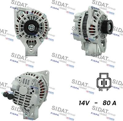 Sidat A12MH0467A2 - Generator alexcarstop-ersatzteile.com