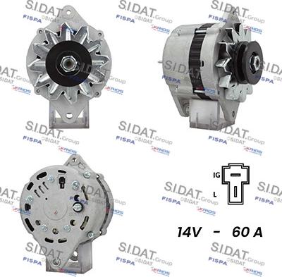 Sidat A12MH0475A2 - Generator alexcarstop-ersatzteile.com