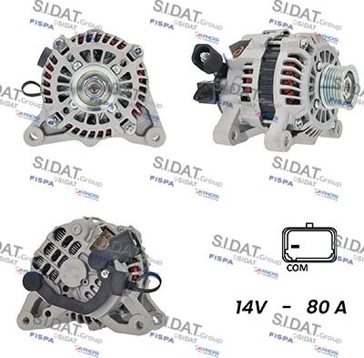 Sidat A12MH0523A2 - Generator alexcarstop-ersatzteile.com