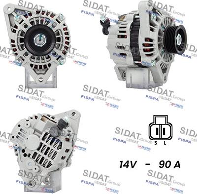 Sidat A12MH0694A2 - Generator alexcarstop-ersatzteile.com