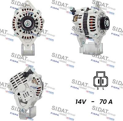 Sidat A12MH0650A2 - Generator alexcarstop-ersatzteile.com