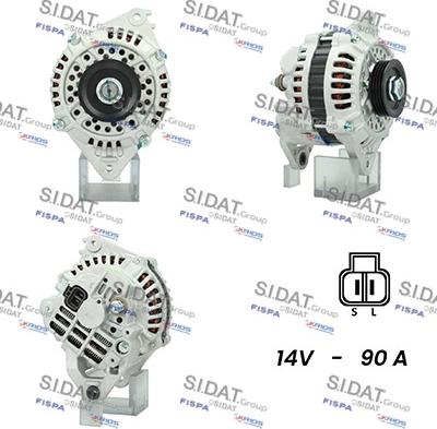 Sidat A12MH0660A2 - Generator alexcarstop-ersatzteile.com