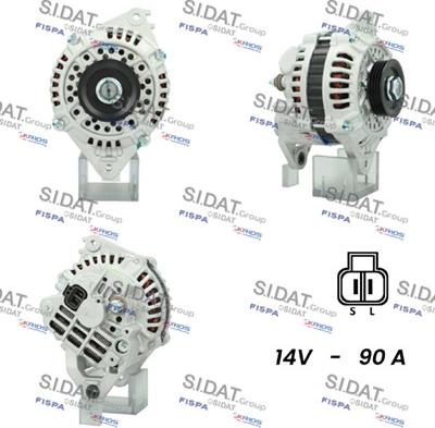 Sidat A12MH0660 - Generator alexcarstop-ersatzteile.com