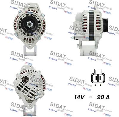 Sidat A12MH0663A2 - Generator alexcarstop-ersatzteile.com