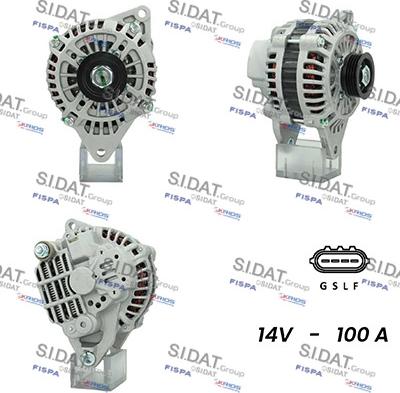 Sidat A12MH0667A2 - Generator alexcarstop-ersatzteile.com