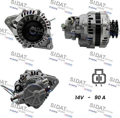 Sidat A12MH0044A2 - Generator alexcarstop-ersatzteile.com