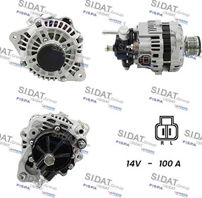 Sidat A12MH0174A2 - Generator alexcarstop-ersatzteile.com