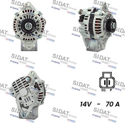 Sidat A12MH0356A2 - Generator alexcarstop-ersatzteile.com