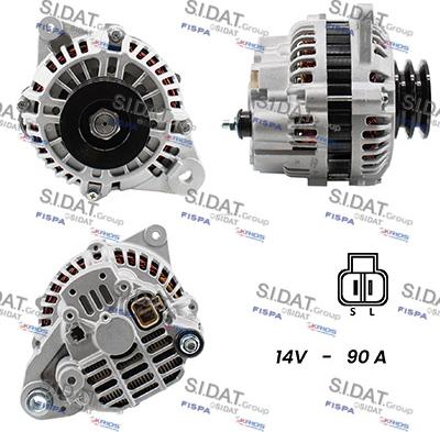 Sidat A12MH0220A2 - Generator alexcarstop-ersatzteile.com