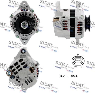 Sidat A12MH1133A2 - Generator alexcarstop-ersatzteile.com