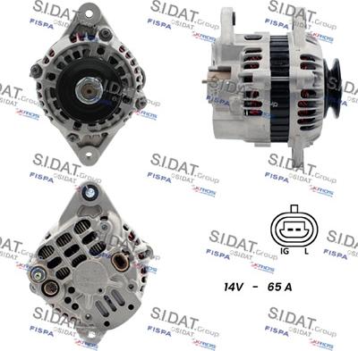 Sidat A12MH1133 - Generator alexcarstop-ersatzteile.com