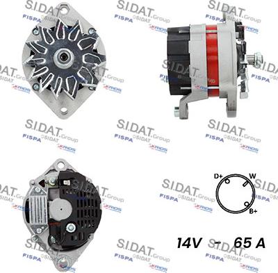 Sidat A12ML0541A2 - Generator alexcarstop-ersatzteile.com