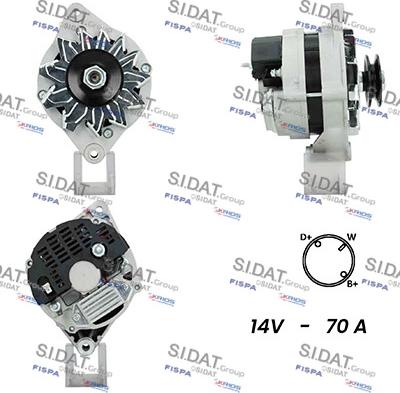 Sidat A12ML0630A2 - Generator alexcarstop-ersatzteile.com