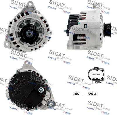 Sidat A12VA0500A2 - Generator alexcarstop-ersatzteile.com