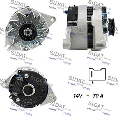 Sidat A12VA0518A2 - Generator alexcarstop-ersatzteile.com