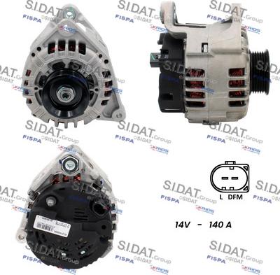 Sidat A12VA0094 - Generator alexcarstop-ersatzteile.com