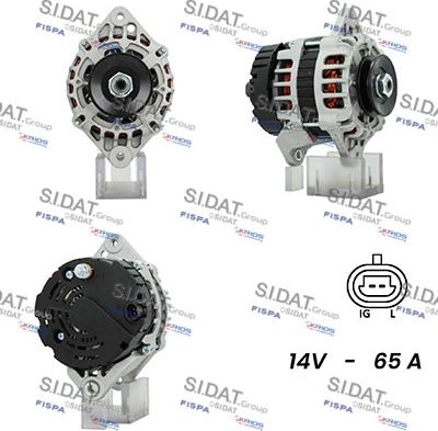 Sidat A12VA0055A2 - Generator alexcarstop-ersatzteile.com