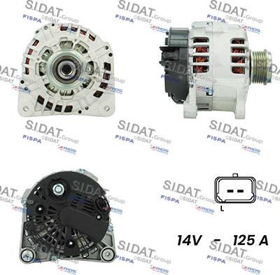 Sidat A12VA0065A2 - Generator alexcarstop-ersatzteile.com