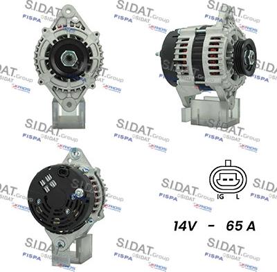 Sidat A12VA0183A2 - Generator alexcarstop-ersatzteile.com