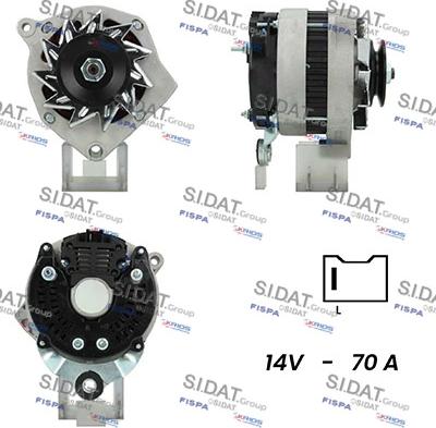 Sidat A12VA0386A2 - Generator alexcarstop-ersatzteile.com