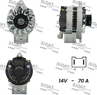 Sidat A12VA1005A2 - Generator alexcarstop-ersatzteile.com