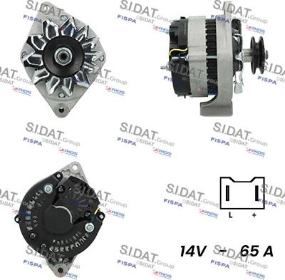 Sidat A12VA1003A2 - Generator alexcarstop-ersatzteile.com