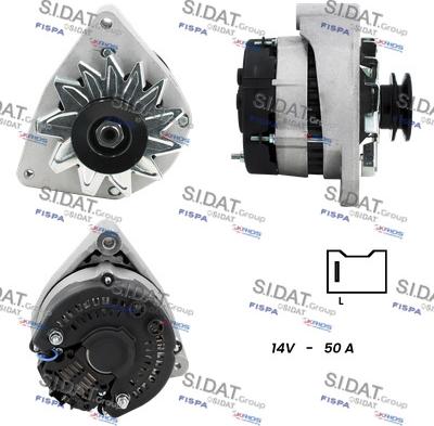 Sidat A12VA1175A2 - Generator alexcarstop-ersatzteile.com